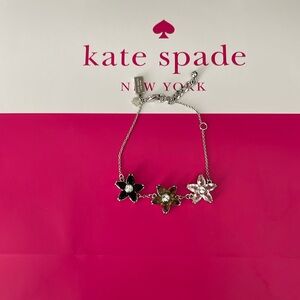 NWOT Kate Spade Bed of Roses Slider Bracelet